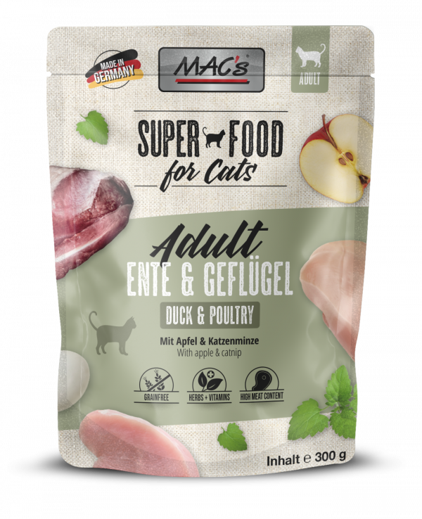 Macs CAT Pouch Ente & Geflügel 300gP